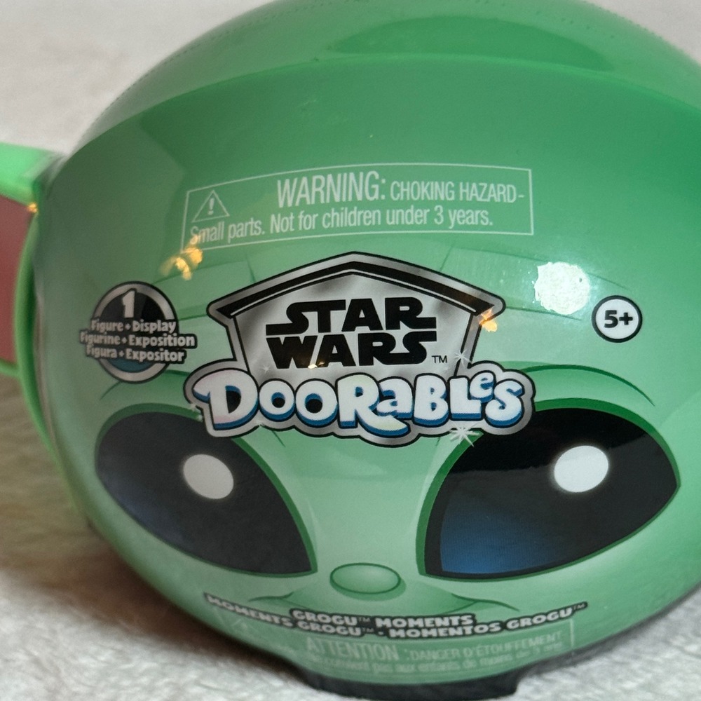 Star Wars Disney Doorables Grogu Moments Rare Mystery Ball Capsule NEW Just Play - Picture 2 of 7